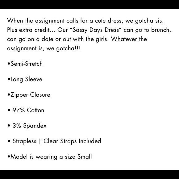 🌹 Sassy Strapless Denim Dress 🌹 - Picture 6 of 6